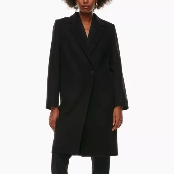 Aritzia Steadman Coat in XS. Black - Picture 2 of 11